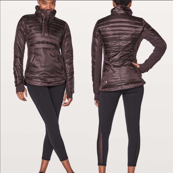 lululemon down for a run pullover ii
